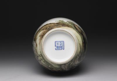 图片[2]-Vase with scene of rural life in yangcai painted enamels, Qing dynasty, Qianlong reign (1736-1795)-China Archive